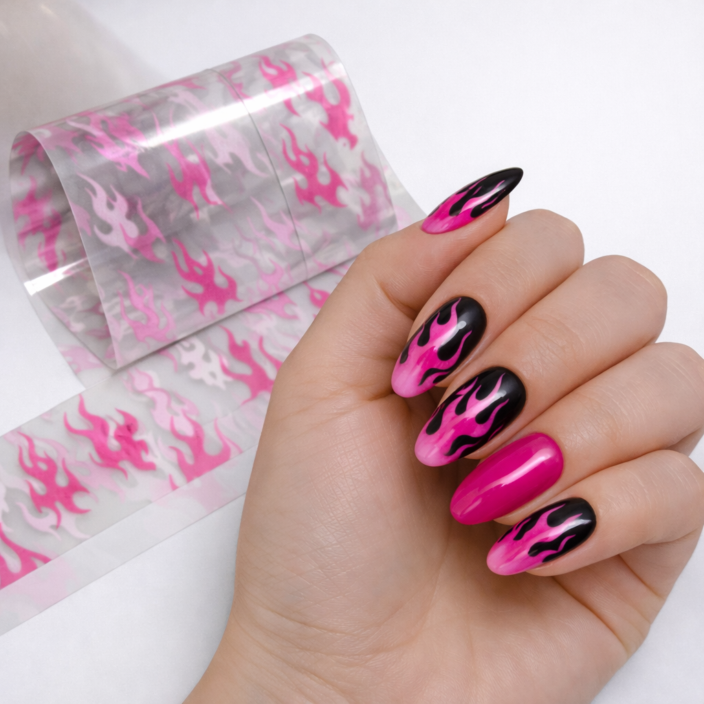 Image of Folie transfer FIRE PINK