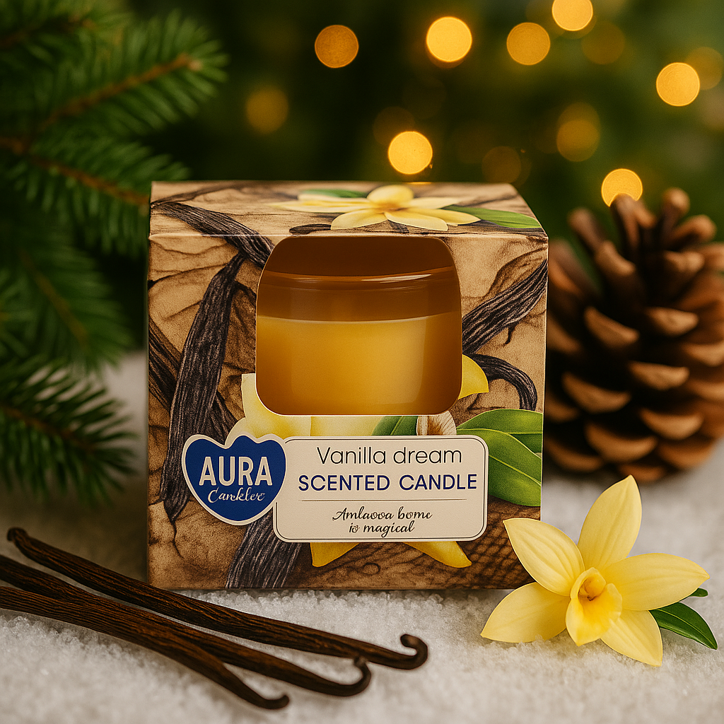 Lumanare Parfumata Candela Vanilla 80g
