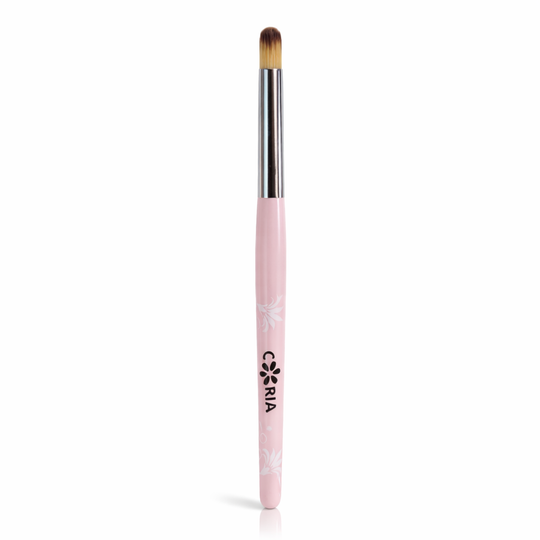 Pensulă Precision Ombre rotundă DATER Coria, mâner roz