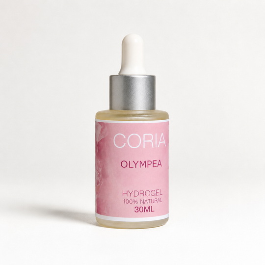 Hydrogel pentru cuticule Olympea Coria, flacon 30 ml cu pipetă
