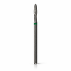 Bit freză diamantat flacără verde 2,1/8,6 mm DARV