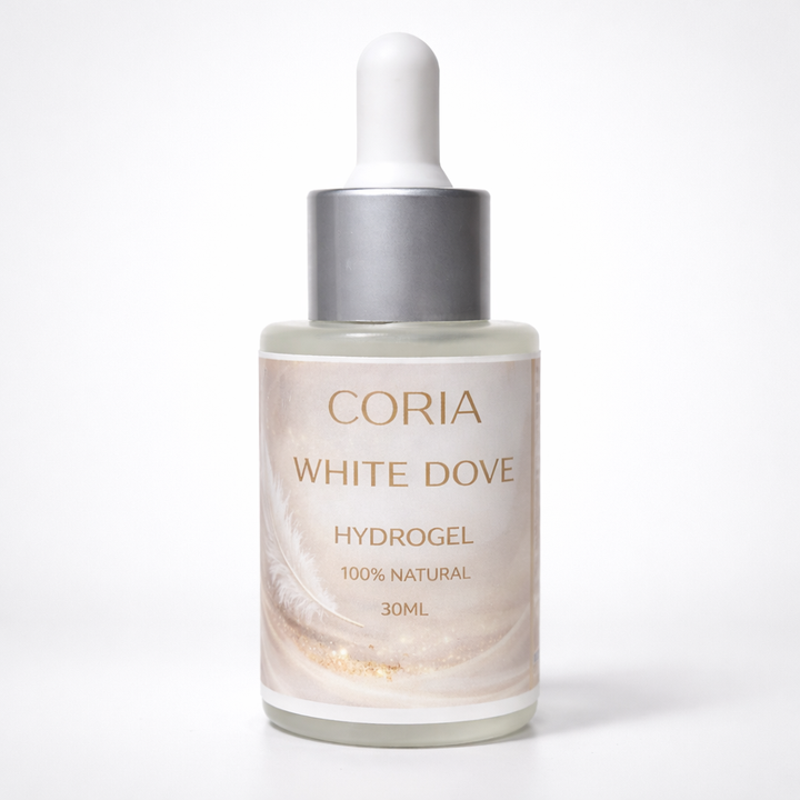 Hydrogel pentru cuticule White Dove Coria, flacon 30 ml cu pipetă