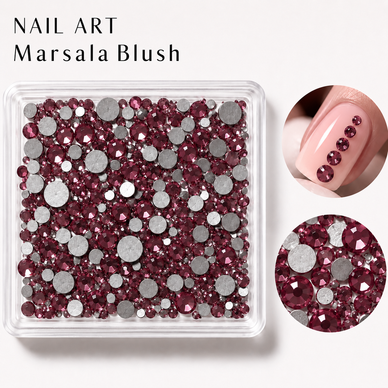 Image of Nail Art Marshala Blush