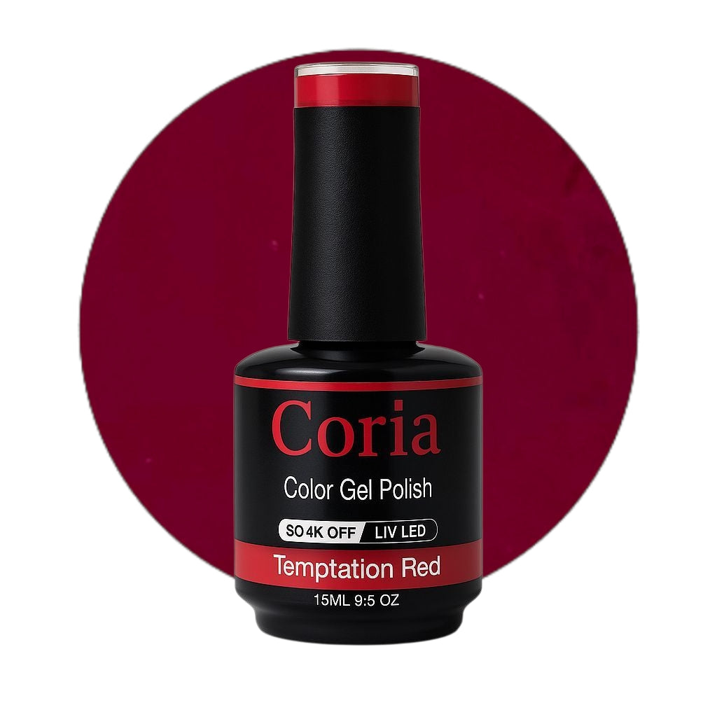 Oja semipermanenta Temptation Red 74