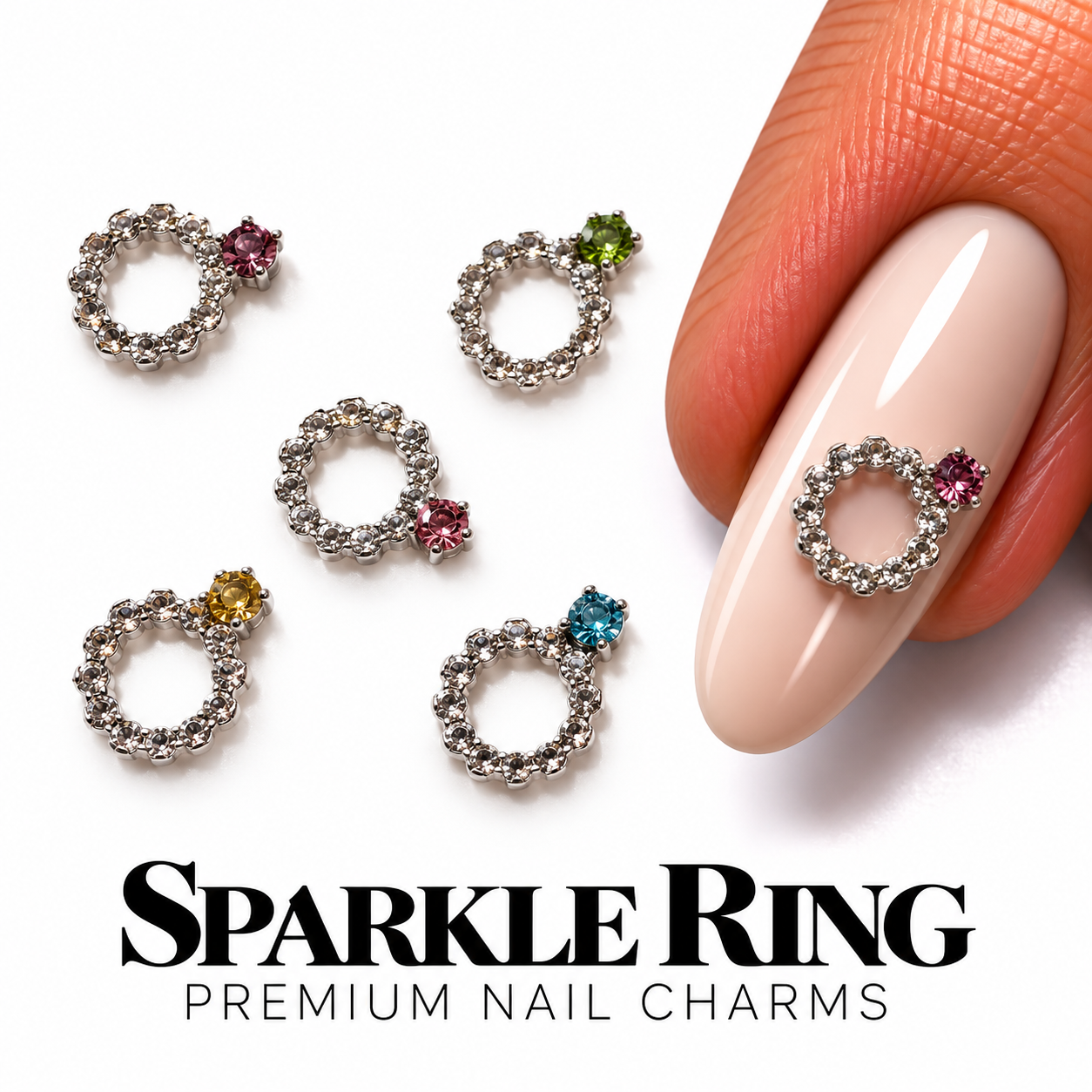 Image of Nail Art Sparkle Ring