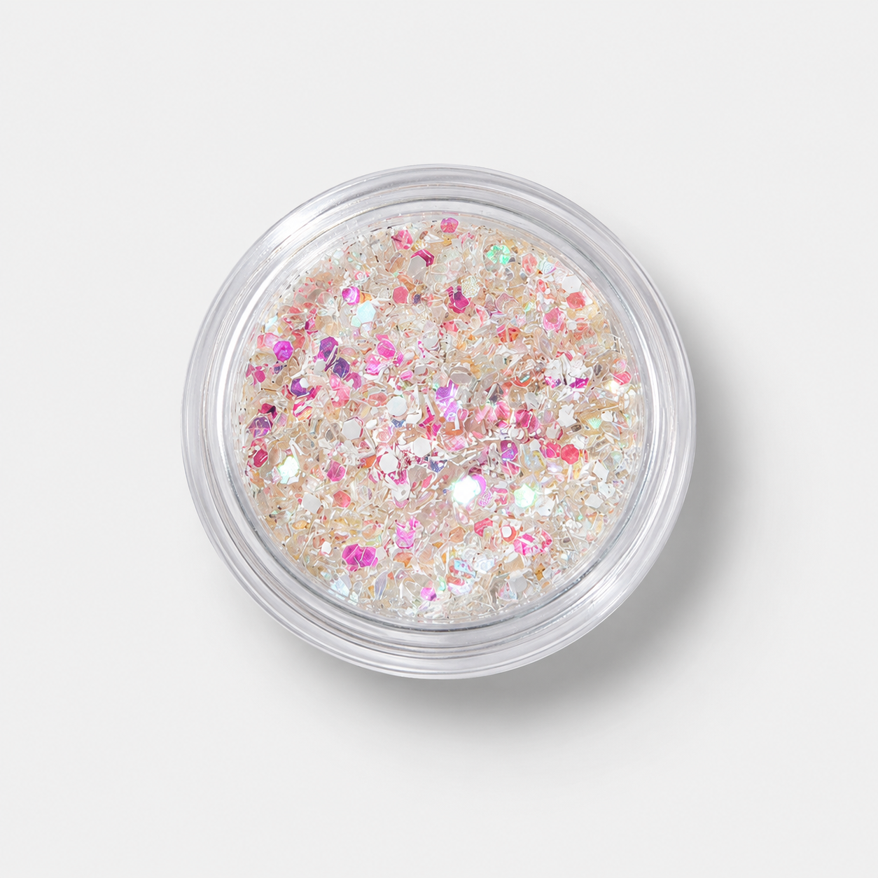 Image of Decor Unghii Glitter ALERYA WHITE