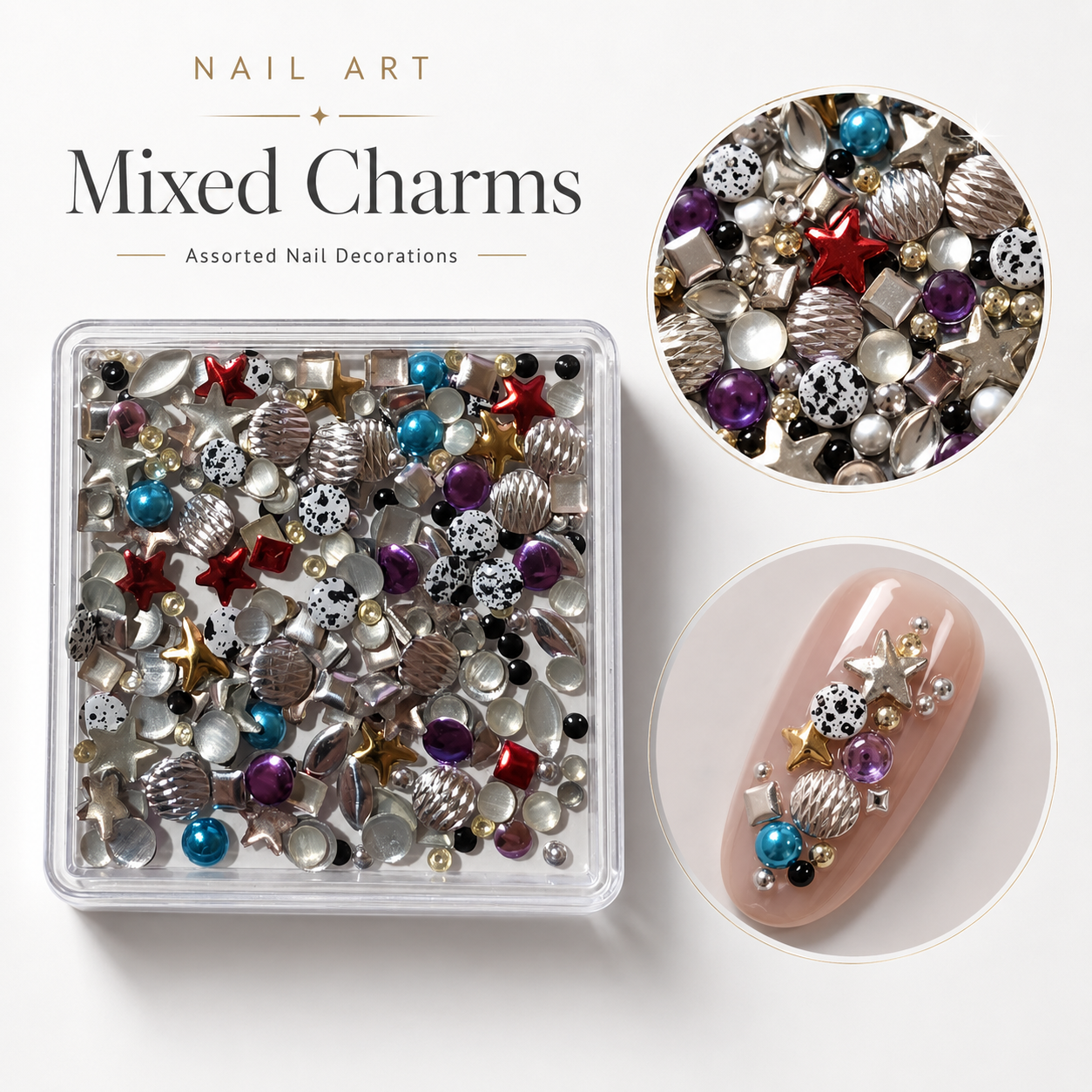 Image of Nail Art Mixed Charms