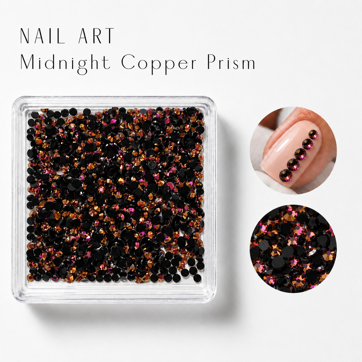 Image of Nail Art Midnight Cooper Prism