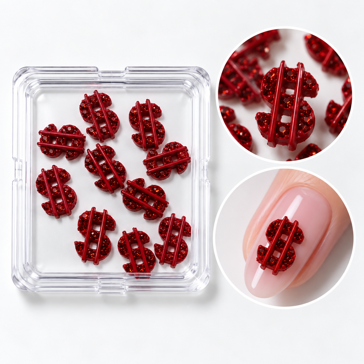 Image of Nail Art Ruby Cash