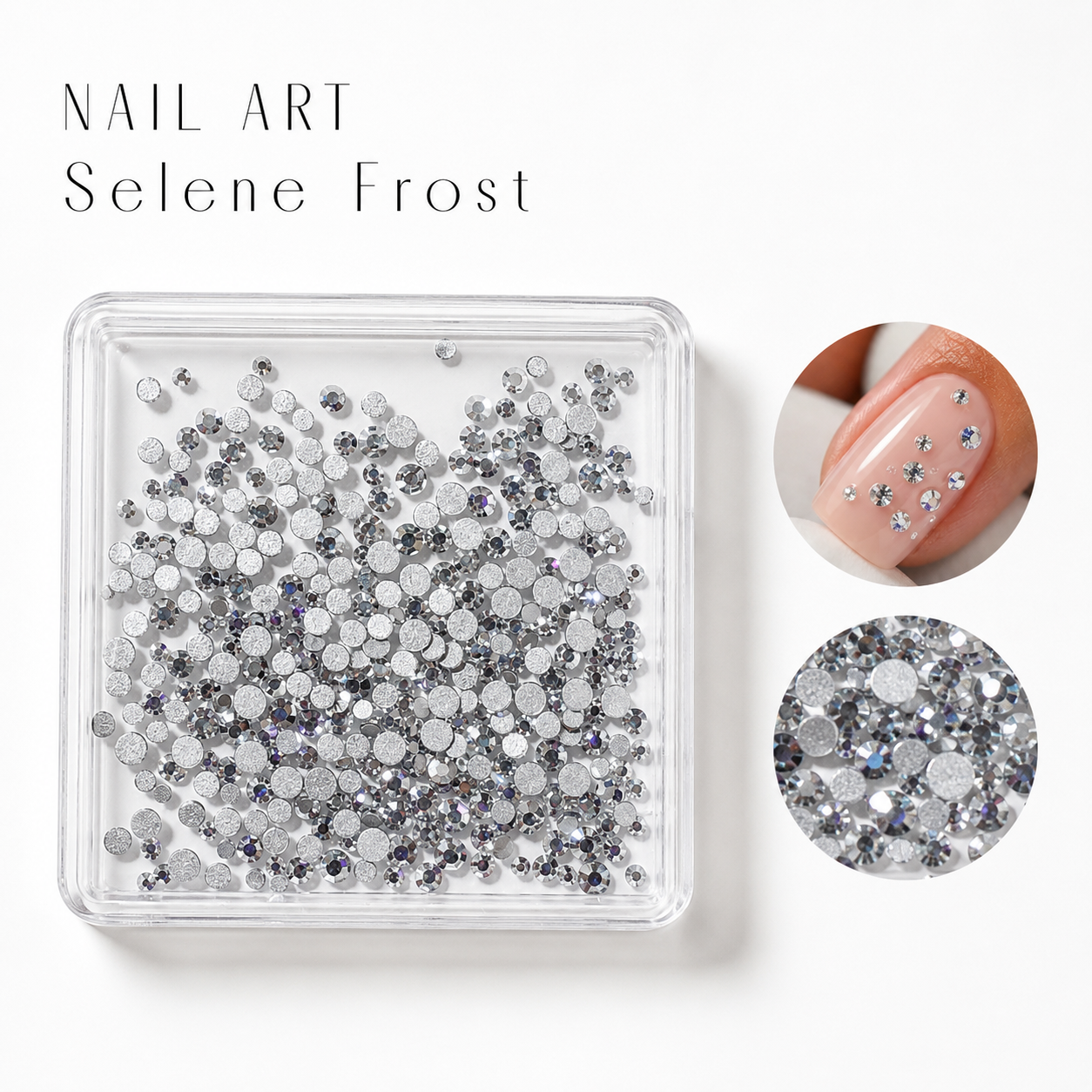 Image of Nail Art Selene Frost