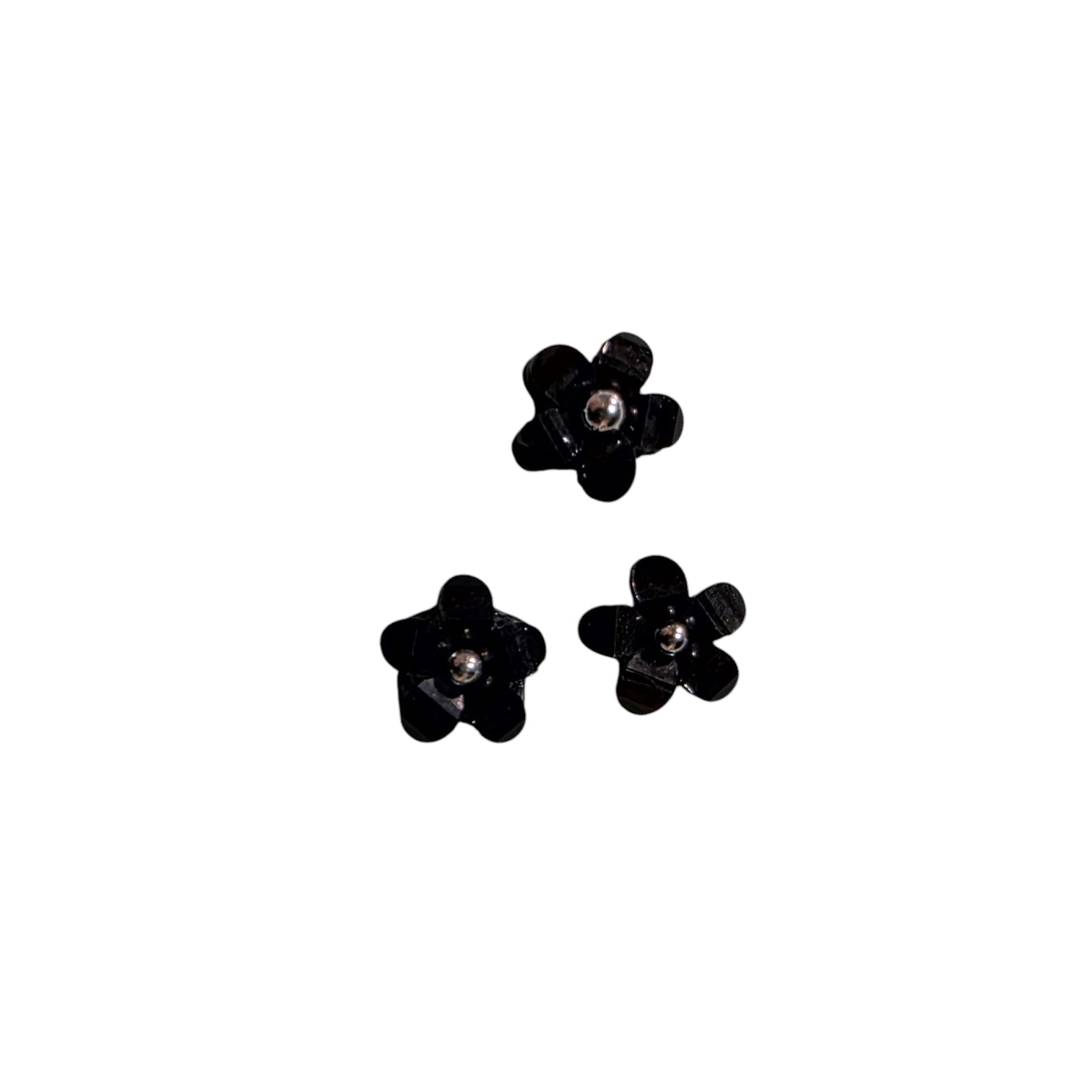 Image of Decor Unghii Flori MartiBlack