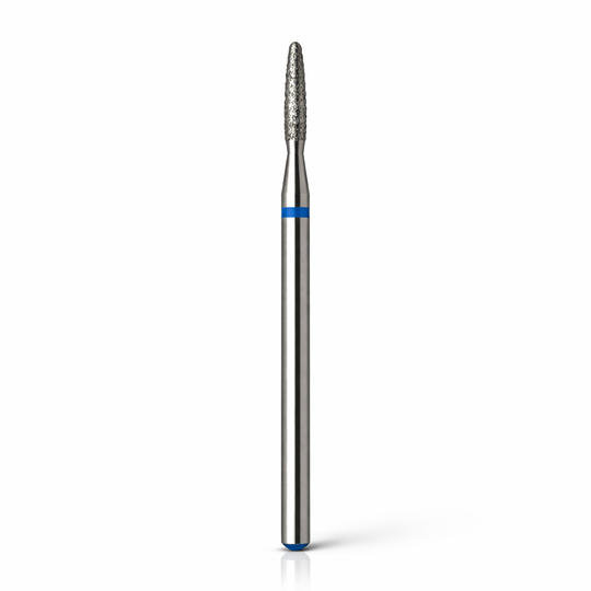 Bit carbid diamantat flacără rotunjită albastru 1,8 mm BLIX