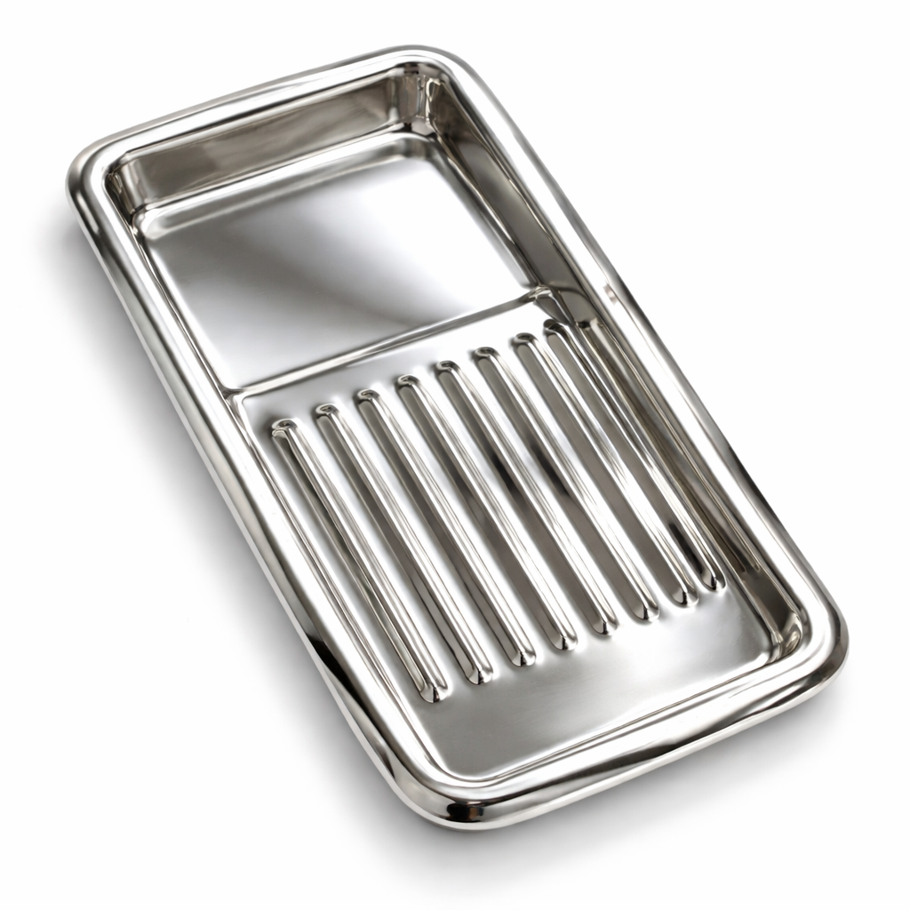 Image of Tava Profesionala Din Inox 19x10.5cm