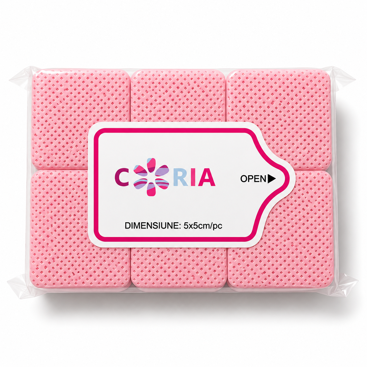 Image of Pad-uri Profesionale Multifuncționale 5×5 cm – 540 buc Pink