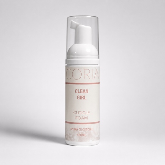 Spumă pentru cuticule Clean Girl Coria, flacon 100 ml