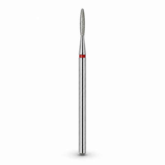 Bit freză flacără 1,8 x 8,6 mm MISO, inel roșu