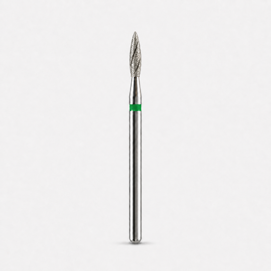 Bit flacără cu șanț 2,3 x 8 mm SILVA, inel verde