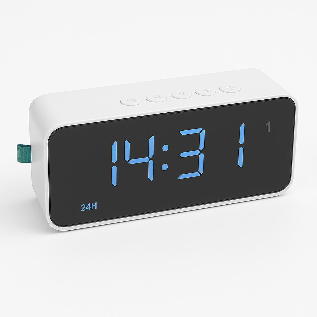 Image of Ceas ,Radio,Termometru  KOZY White