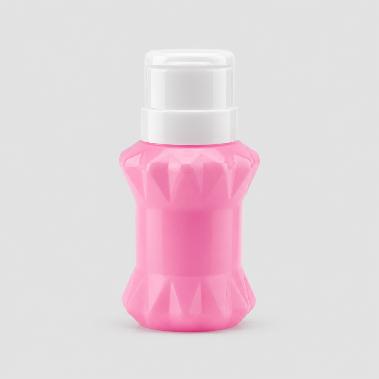 Image of Flacon PVC Cu Push 200ml NERIA PINK