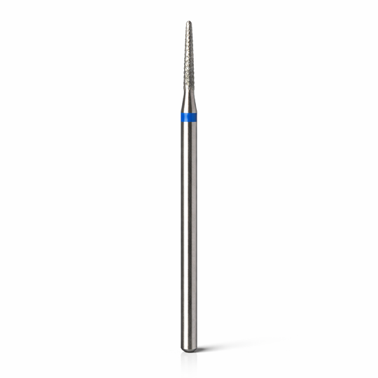 Bit freză diamant flacără lungă ACSA 1,4/10 mm, inel albastru