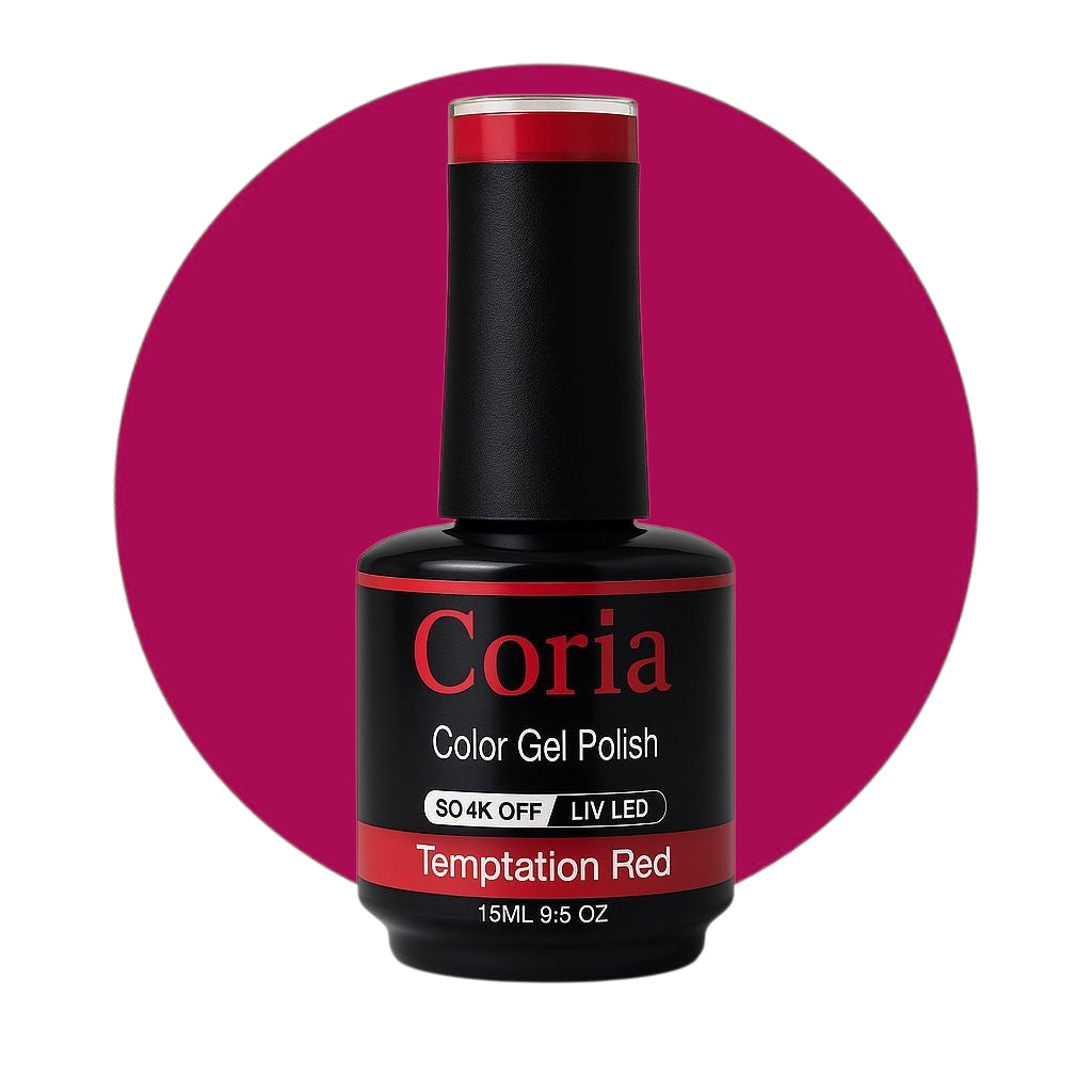 Oja semipermanenta Temptation Red 60
