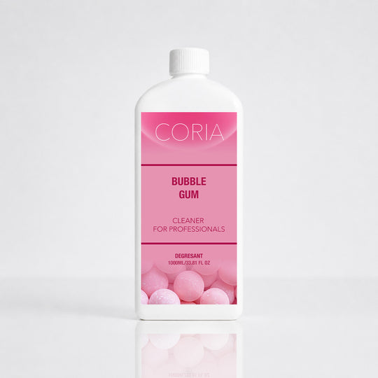 Cleaner Coria Bubble Gum 1000 ml – flacon alb cu etichetă roz