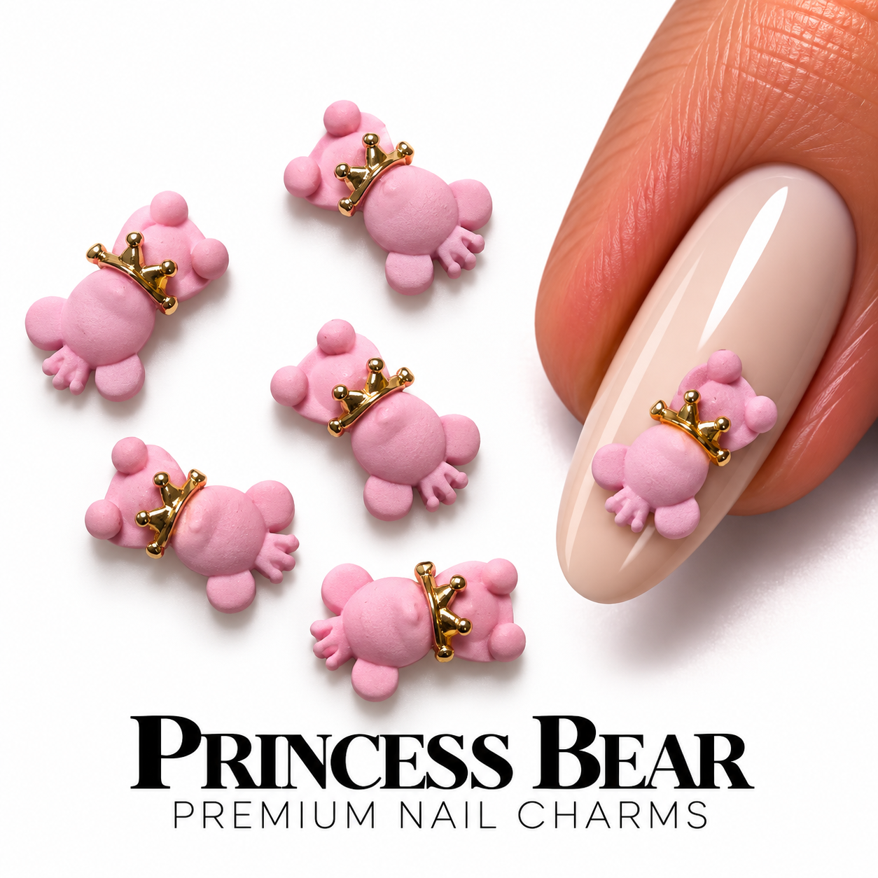 Image of Nail Art Princess Bear