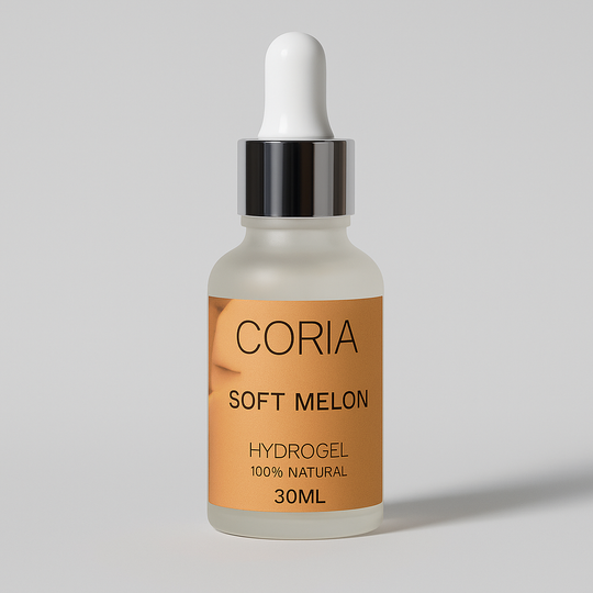 Hydrogel pentru cuticule Soft Melon Coria, flacon 30 ml cu pipetă