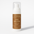 Spumă pentru cuticule Coria One Million 100 ml – flacon cu pompă, etichetă aurie