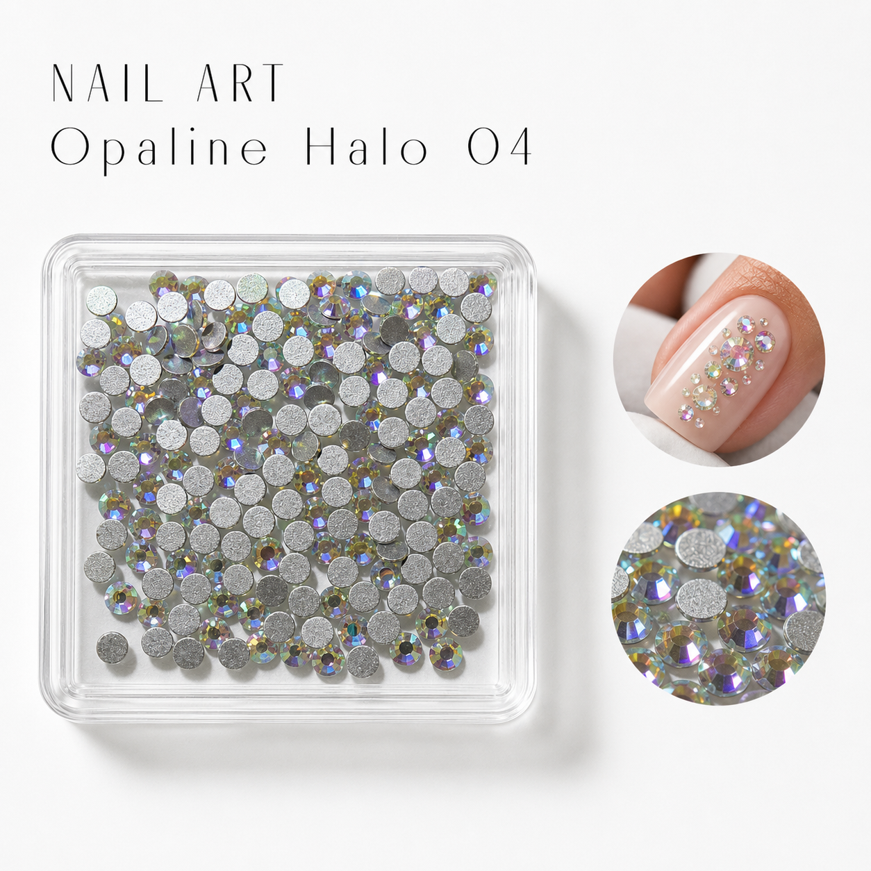 Image of Nail Art Opaline Halo 04