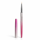 Pensulă Precision Liner 9 mm ALAN Coria, mâner roz-argintiu, cu capac
