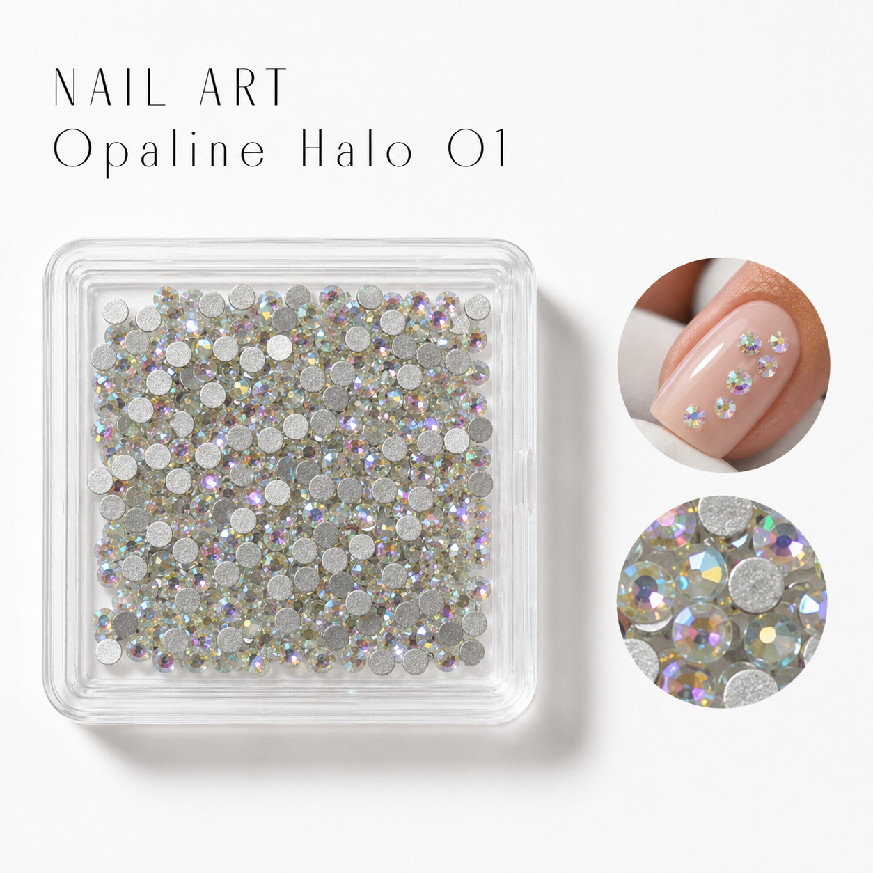 Image of Nail Art Opaline Halo 01
