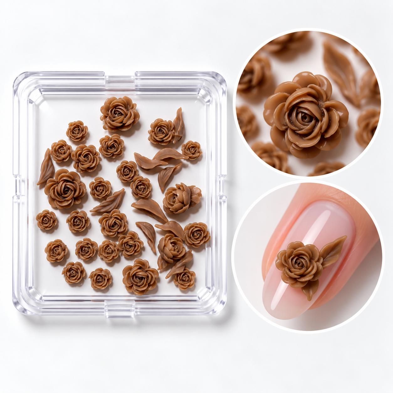Image of Nail Art Game Mocha Rose