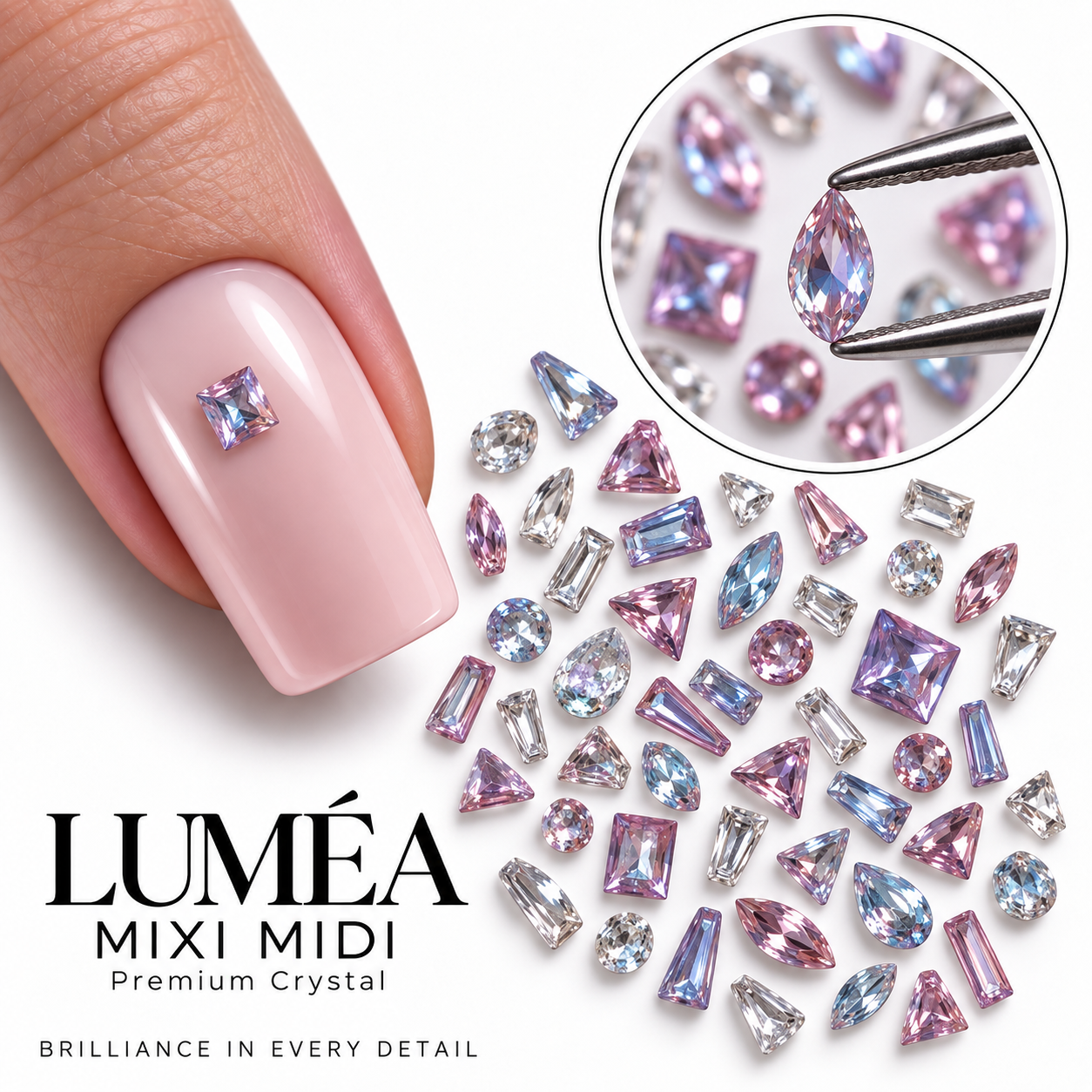 Image of Decor Nail Art Lumèa Mixi Midi