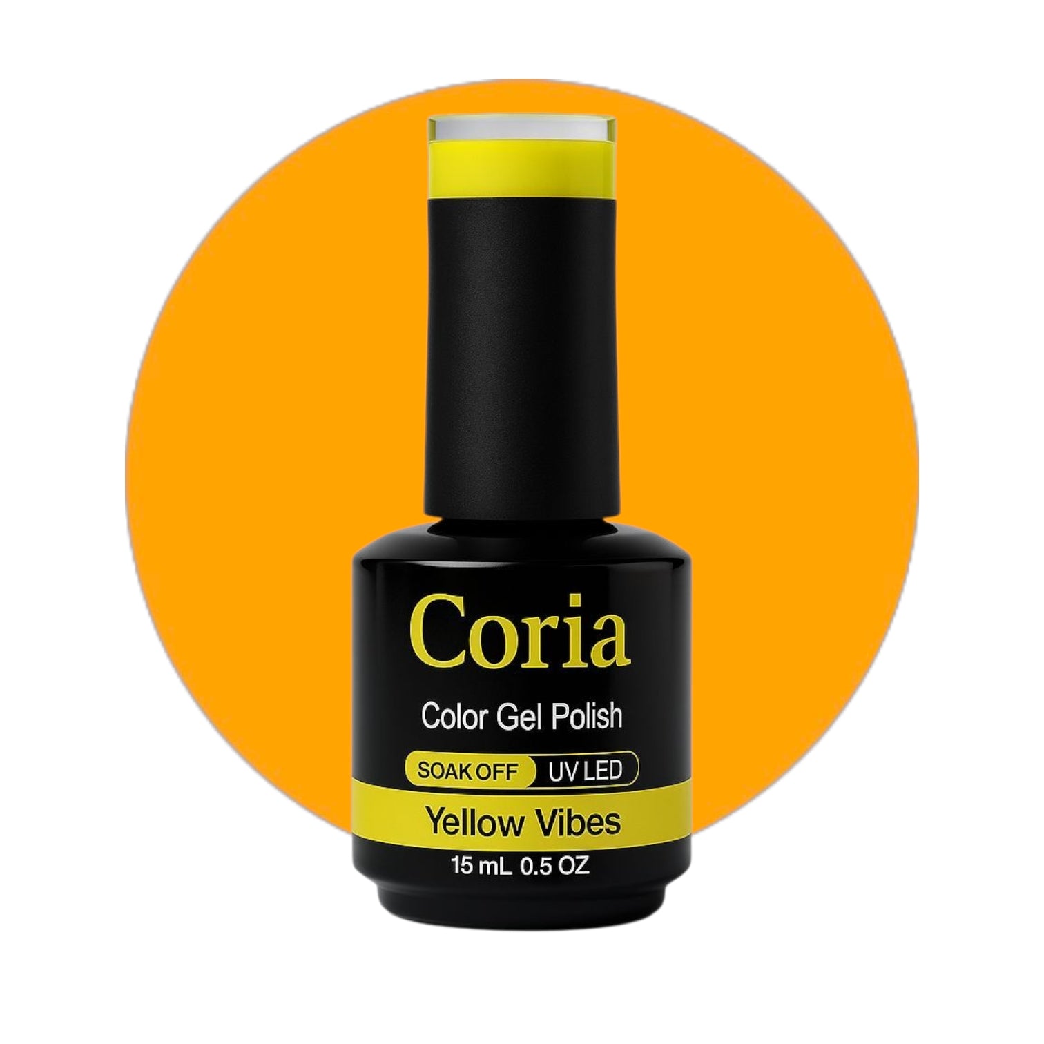 Image of Oja Semi Coria 15 ml Yellow Vibes 68