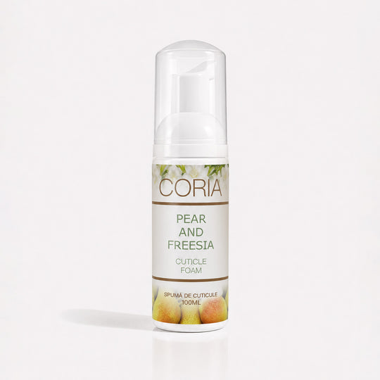 Spumă pentru cuticule Pear and Freesia Coria, flacon 100 ml