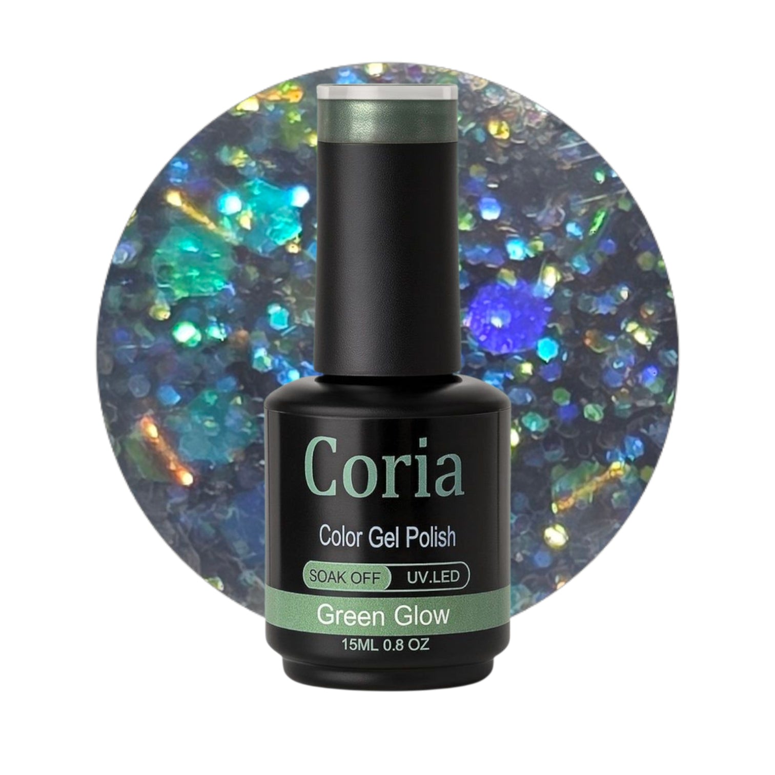 Oja Semi Coria 15 ml Green Glow 107
