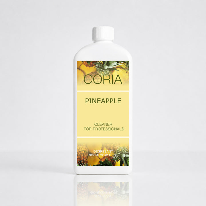 Cleaner Coria Pineapple 1000 ml – flacon alb cu etichetă cu ananas