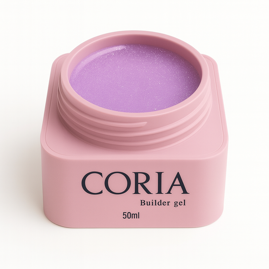 Builder Gel Galaxyra 72 Coria – borcan 50 ml cu gel lila