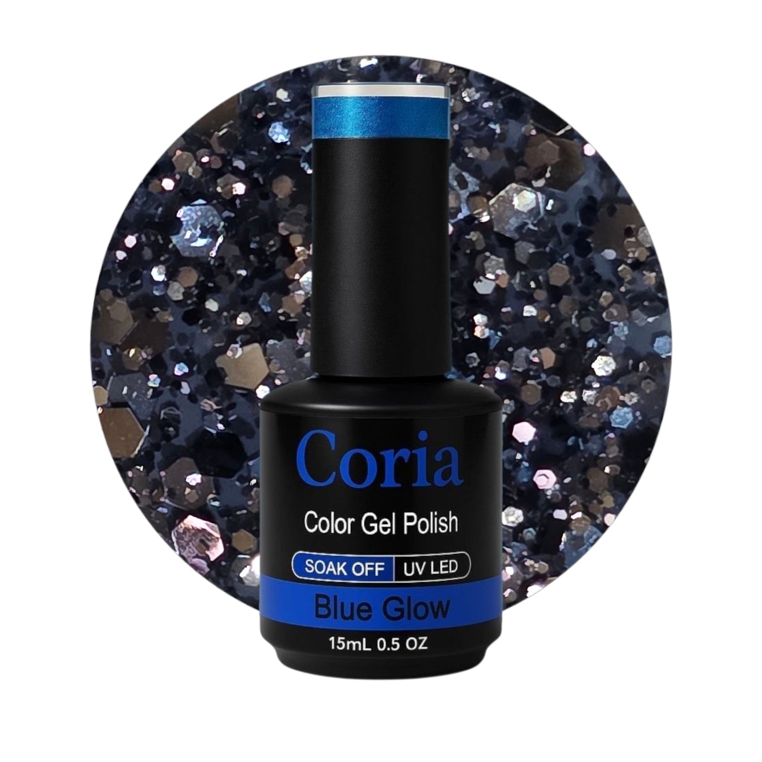Oja Semi Coria 15 ml Blue Glow 122