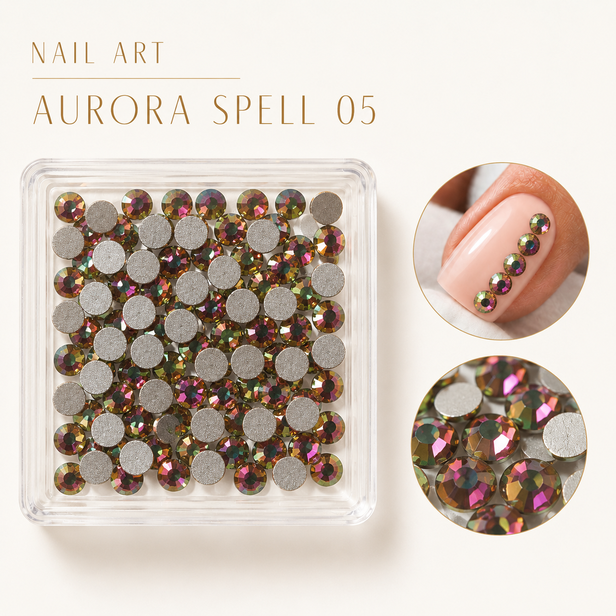 Image of Nail Art Aurora Spell 05