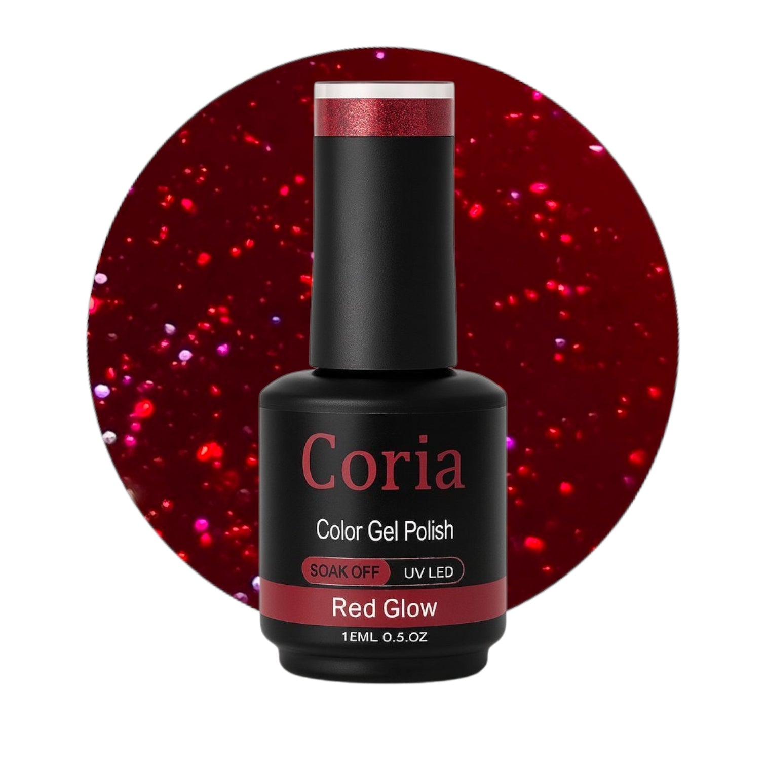 Image of Oja Semi Coria 15 ml Red Glow 01