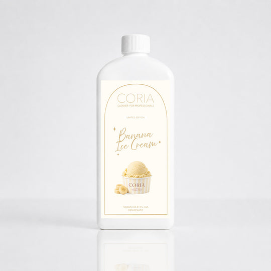 Cleaner Coria Banana Ice Cream 1000 ml, flacon pentru profesioniști