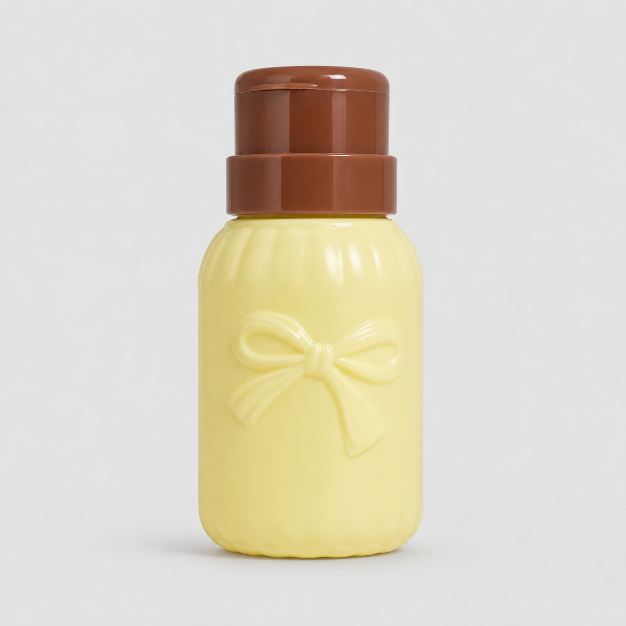 Image of Flacon PVC Cu Push 250ml IRISA YELLOW