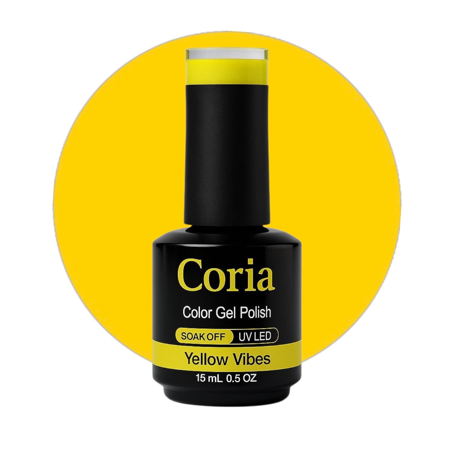 Image of Oja Semi Coria 15 ml Yellow Vibes 12