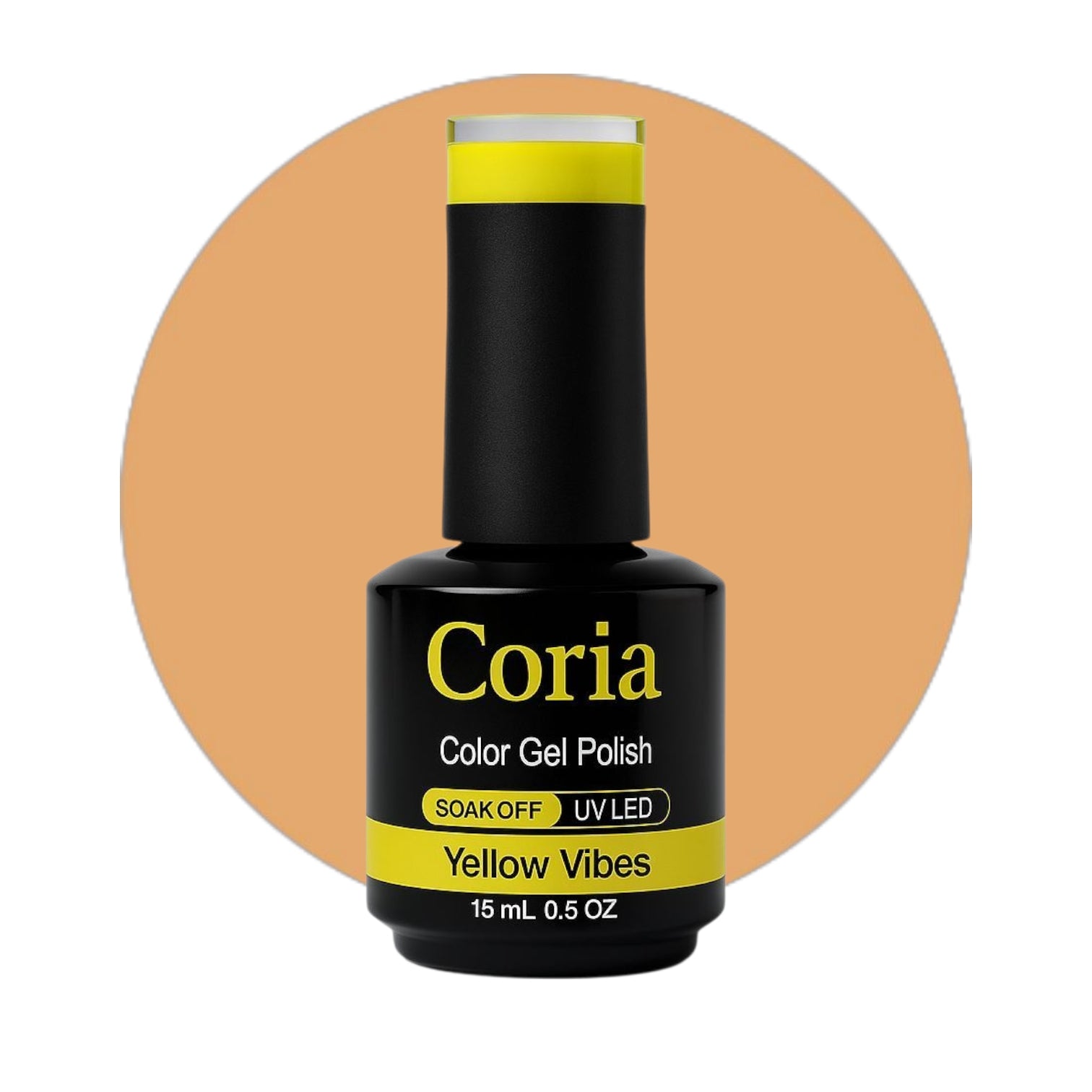 Image of Oja Semi Coria 15 ml Yellow Vibes 03