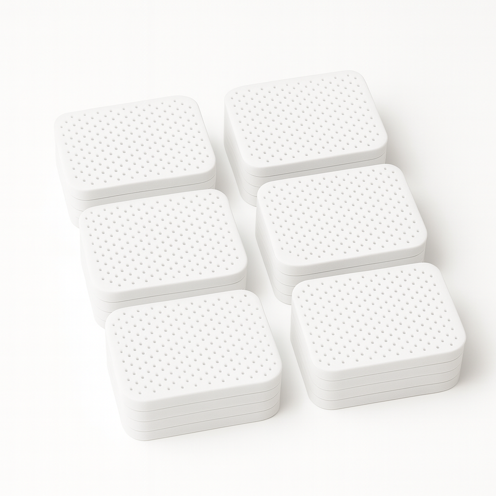 Image of Servetele Pentru Manichiura Perforate White