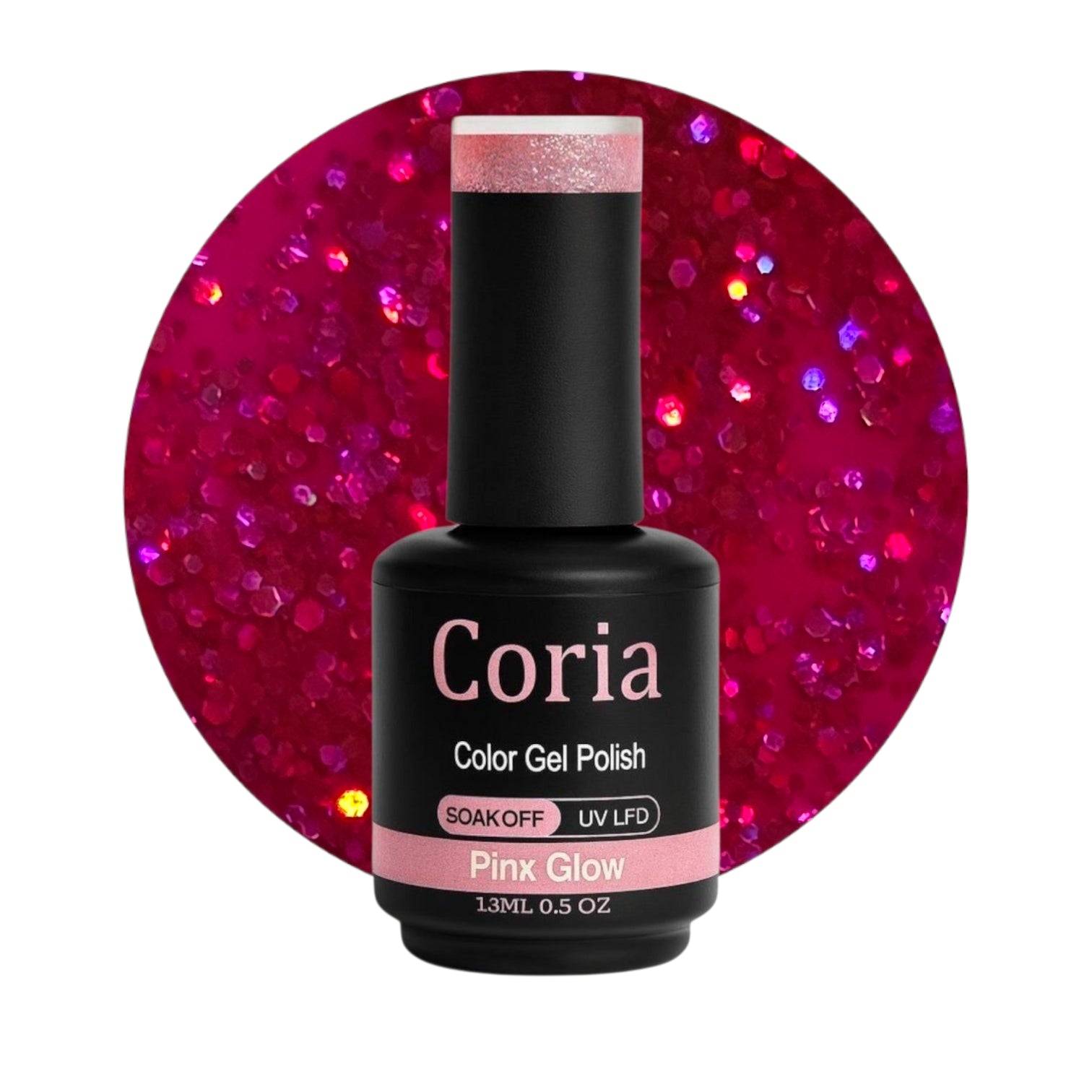 Image of Oja Semi Coria 15 ml Pink Glow 104