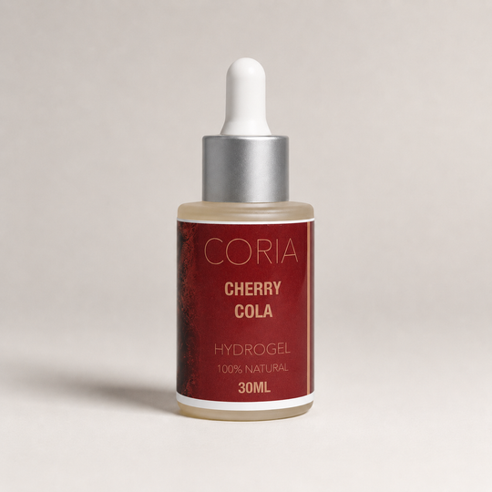 Hydrogel pentru cuticule Cherry Cola Coria, flacon 30 ml cu pipetă