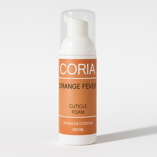 Spumă pentru cuticule Orange Fever Coria, flacon 100 ml